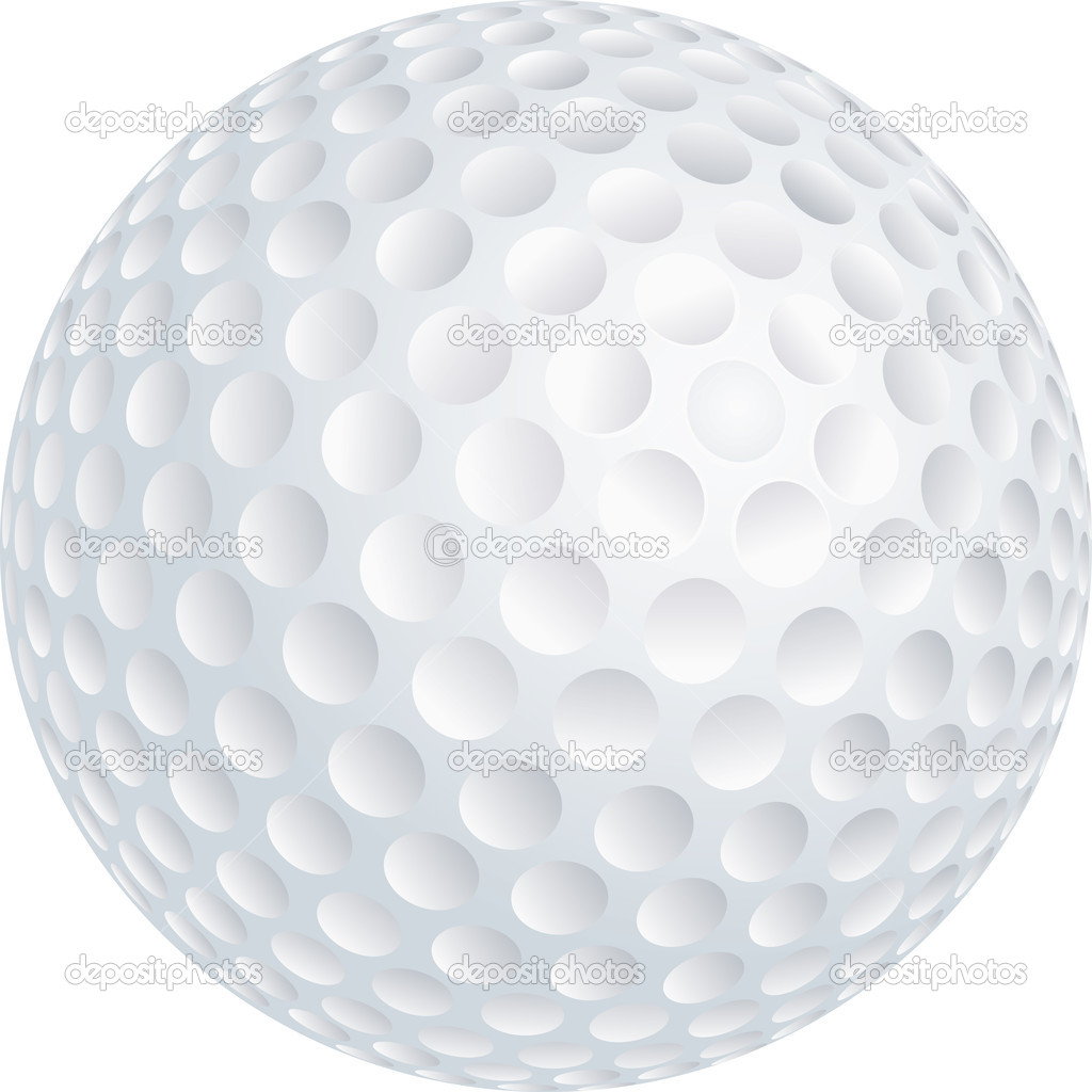 Golf Ball Vector Art
