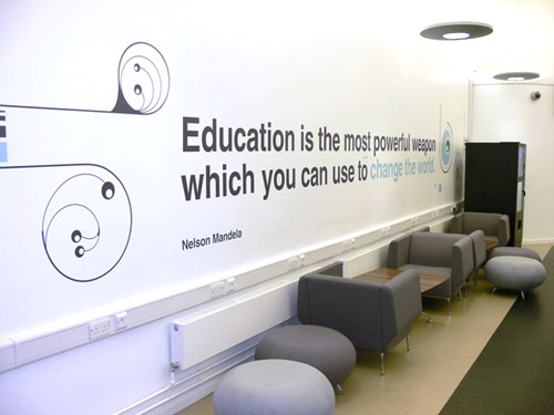 Graphic Wall Design Idea Graphic Wall Design Idea