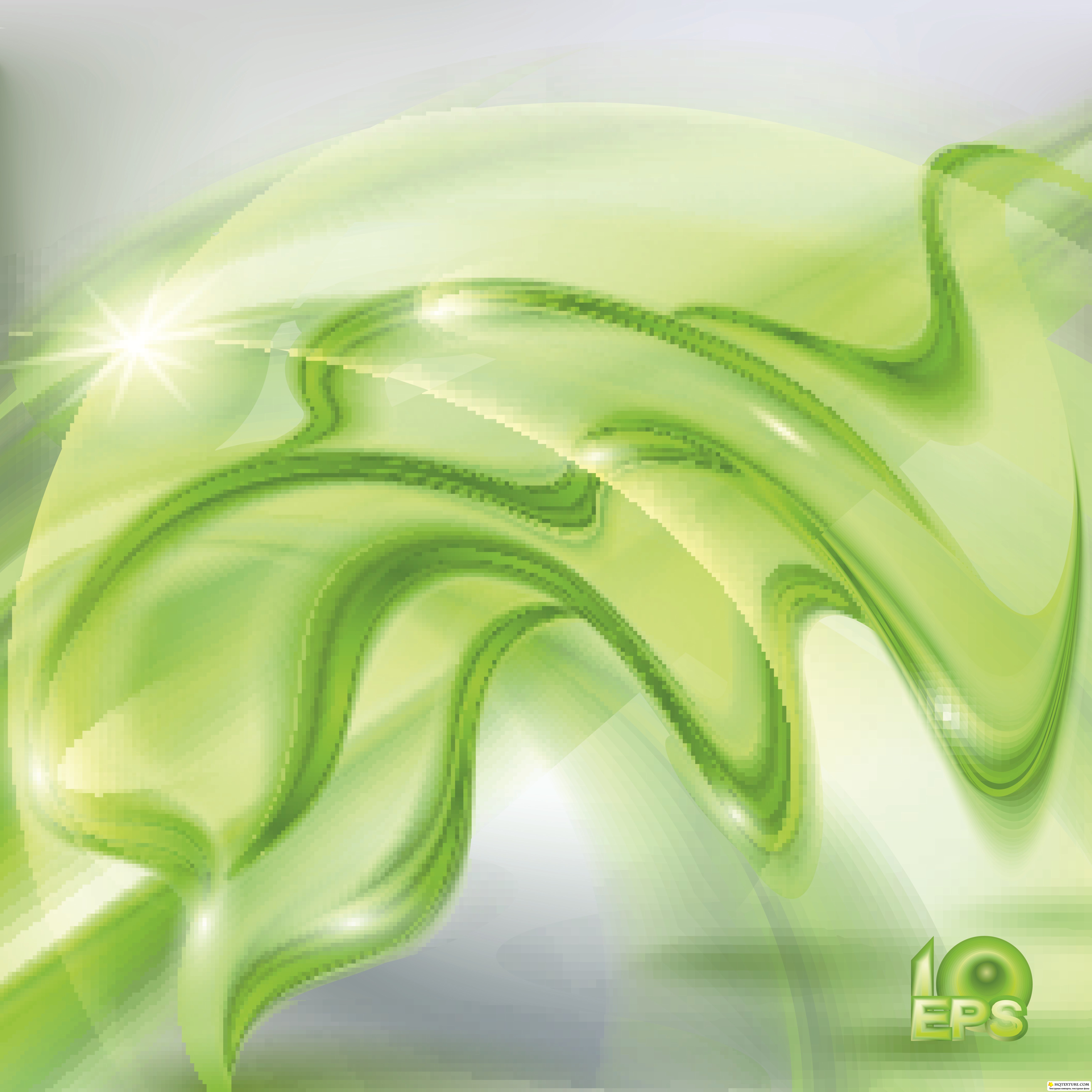 Green Swirl Vector