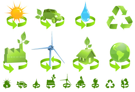 Green Vector Icon Free