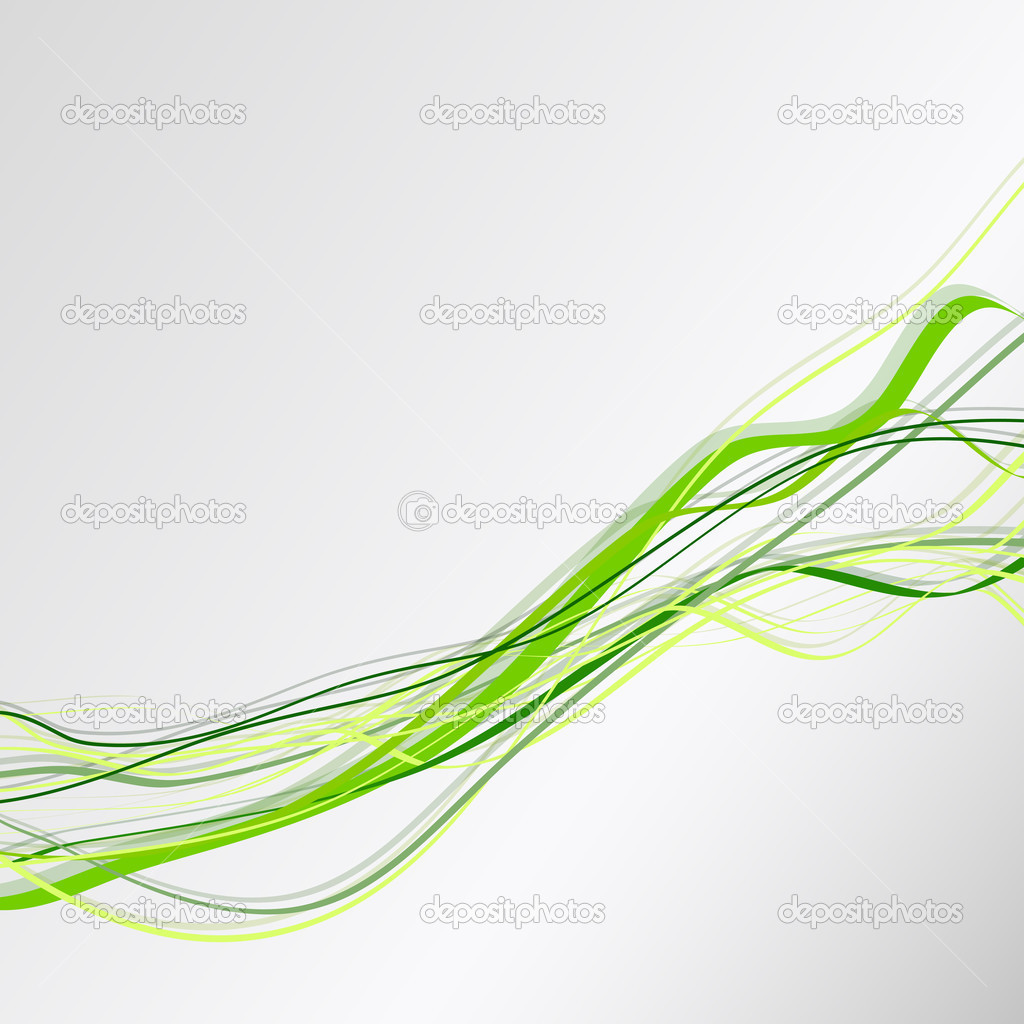 Green Vector Lines