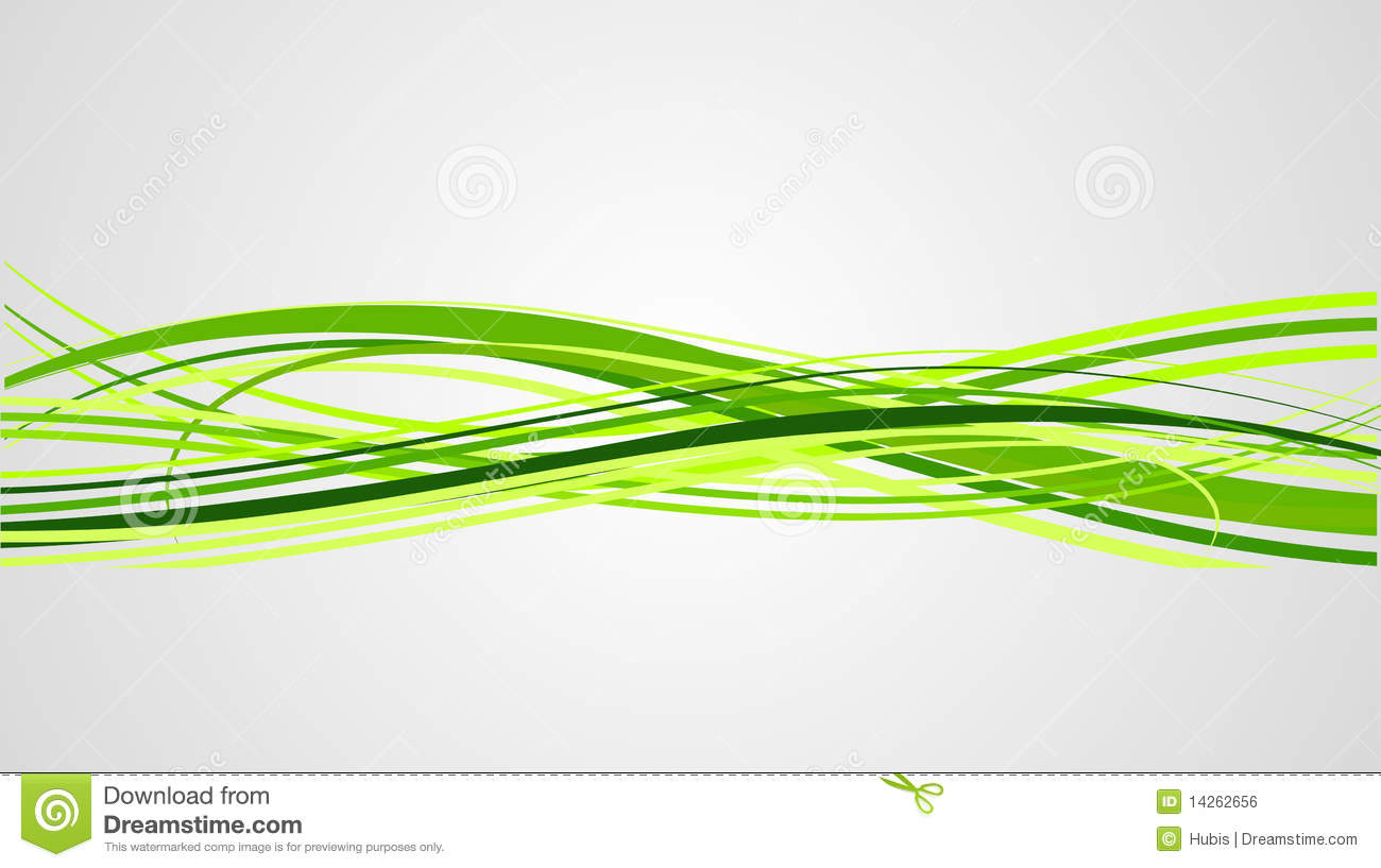 Green Vector Lines
