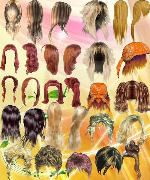 Hair PSD Free Download