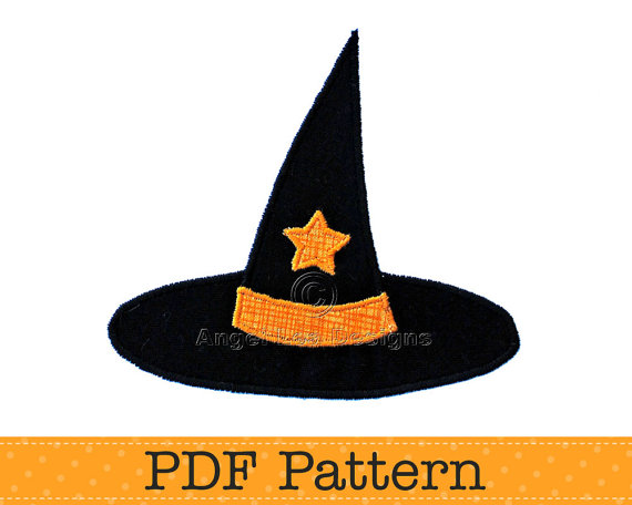 Halloween Witch Hat Template