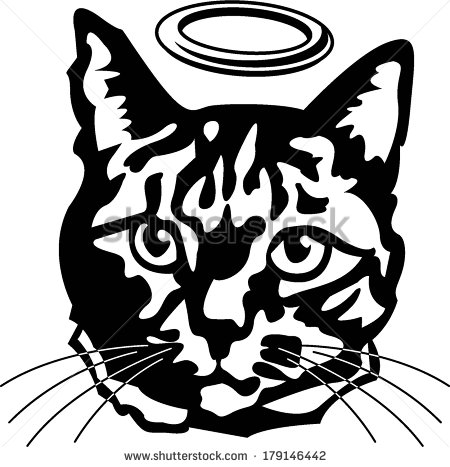 Halo Clip Art Black and White