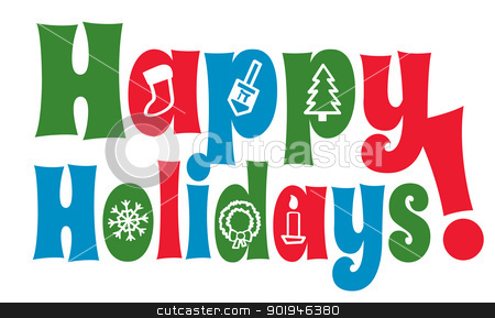 Happy Holidays Clip Art