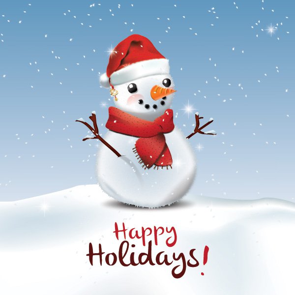 Happy Holidays Greeting Cards