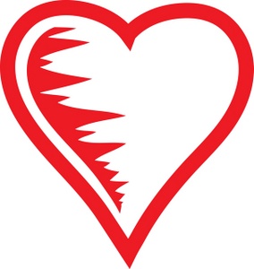 Heart Outline Clip Art Designs Heart Outline Clip Art Designs