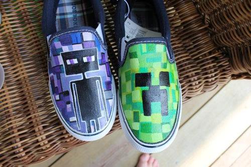 How to Make Minecraft Shoes