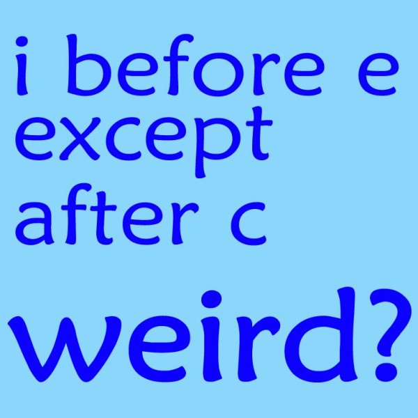 I Before E except After C