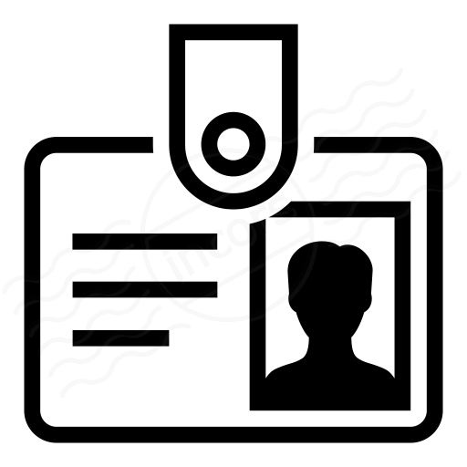 ID Badge Icon