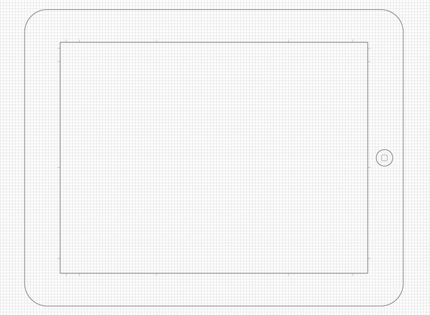 iPad App Design Template