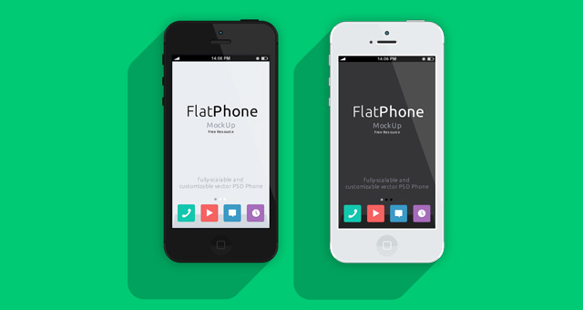 iPhone Flat Design