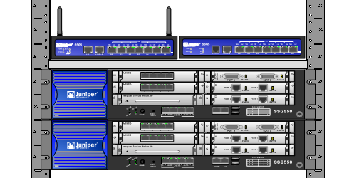 Juniper Switch Visio Stencils