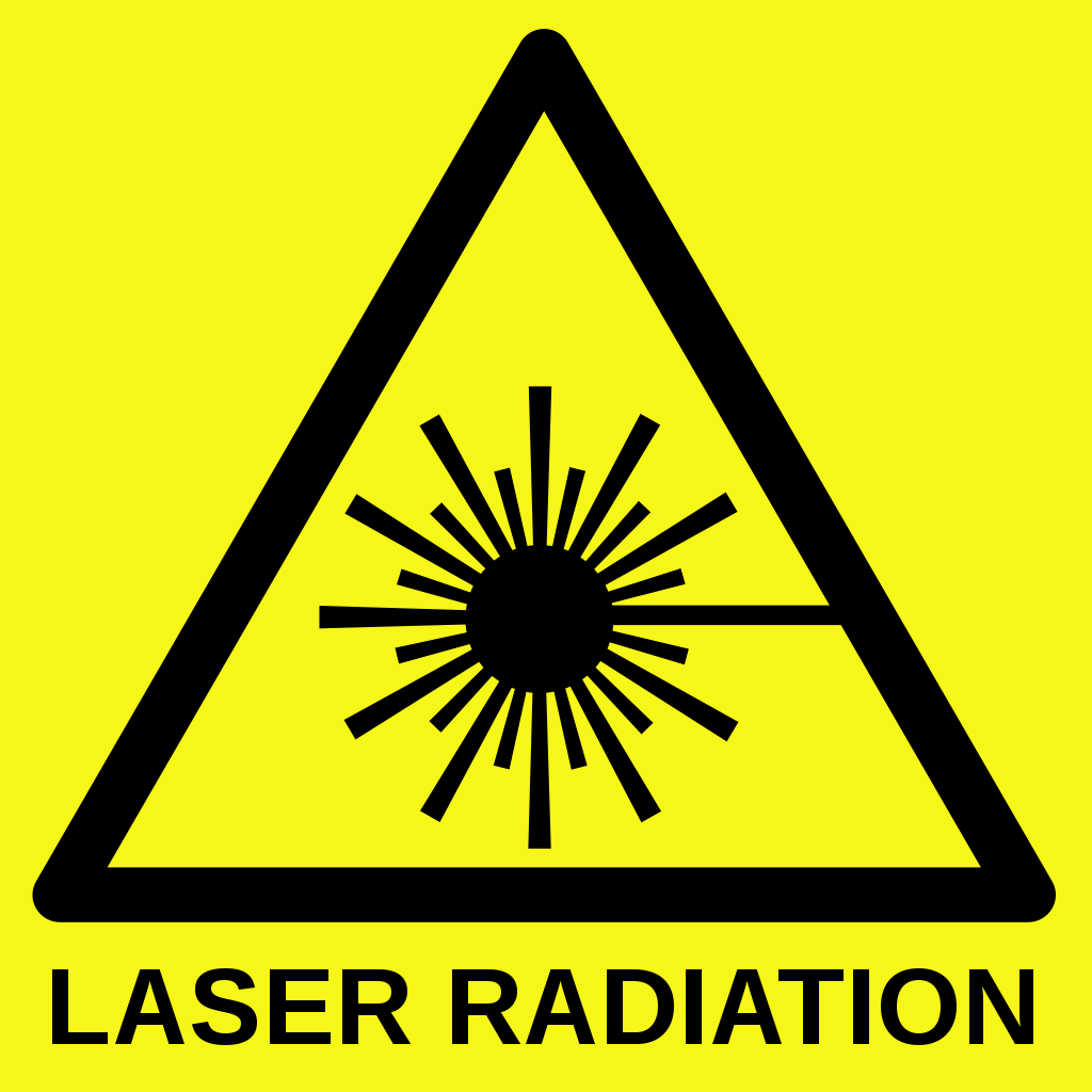Laser Radiation Symbol