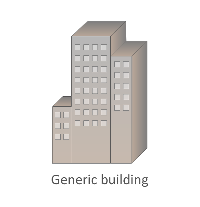 Library Building Vector