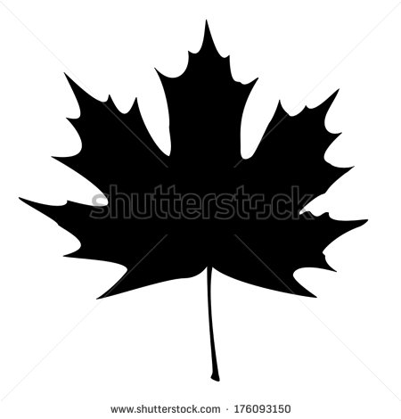 Maple Leaf Silhouette