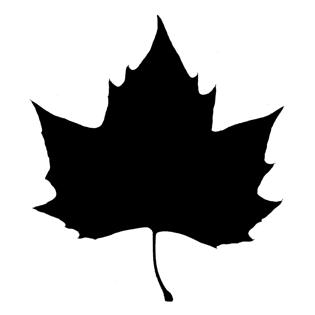 Maple Leaf Silhouette