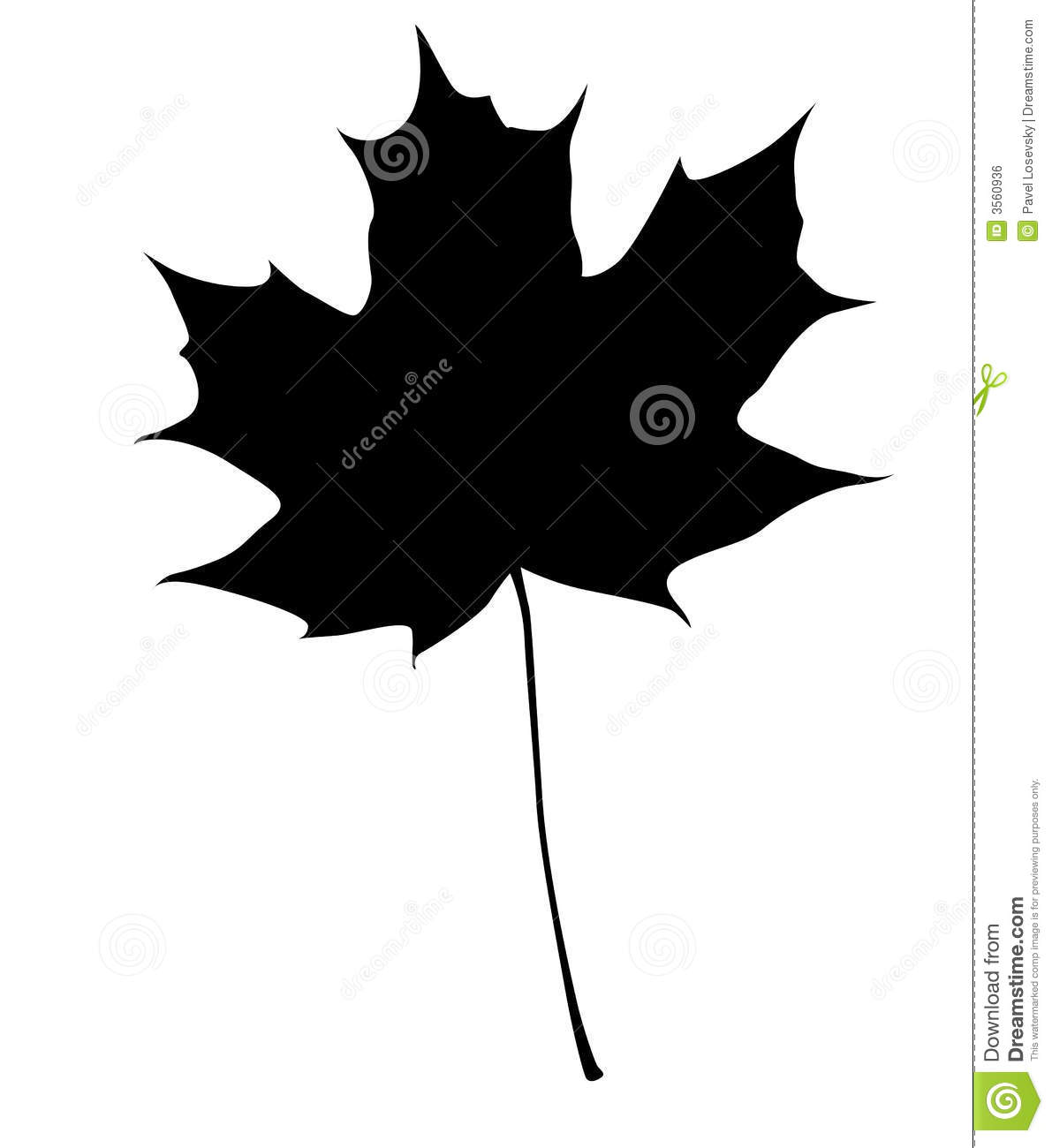 Maple Leaf Silhouette