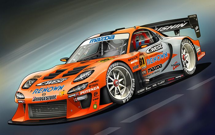 Mazda RX-7 Race Car