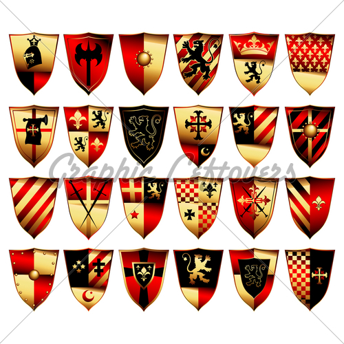 12 Medieval Shield Designs Images