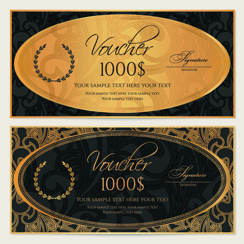 Money Voucher Template Free