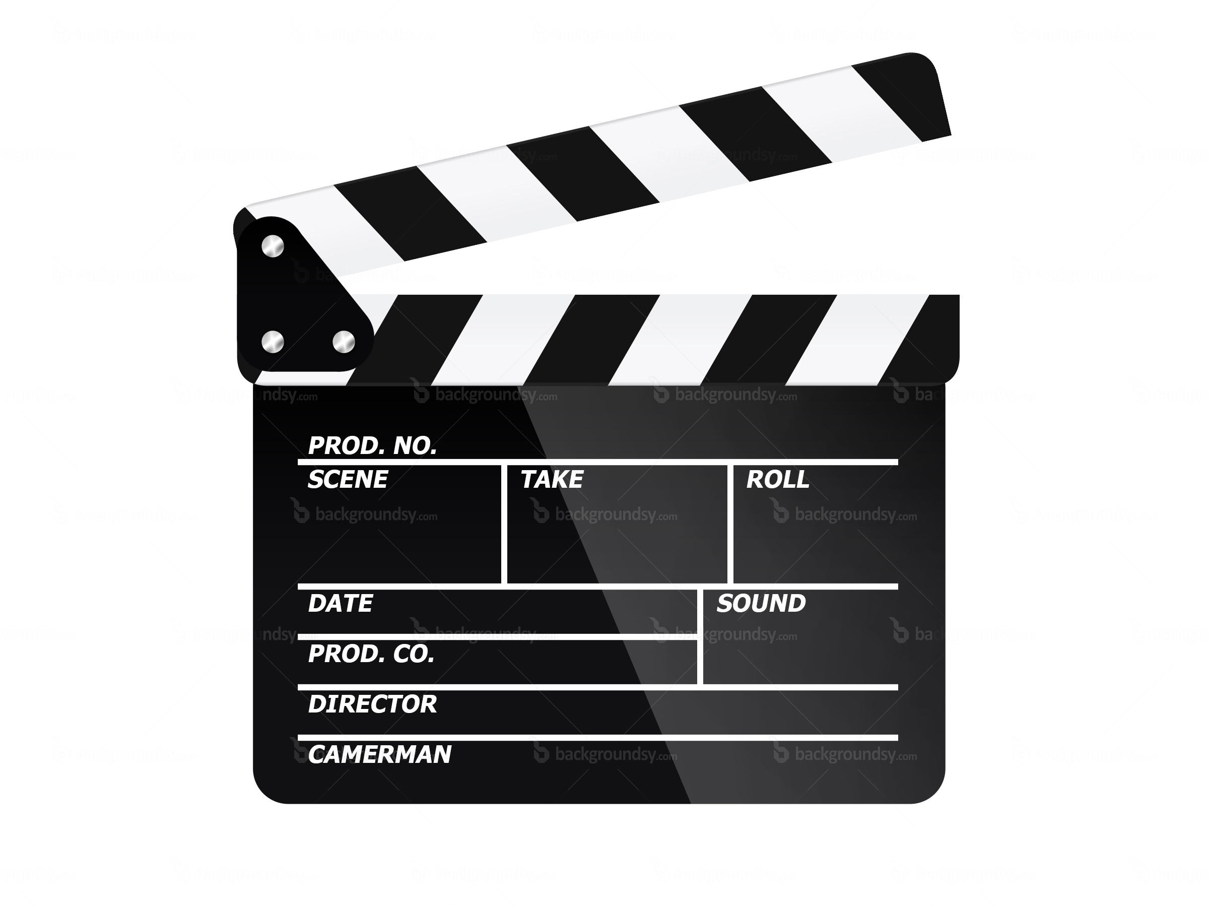 Movie Clapboard Icon PSD