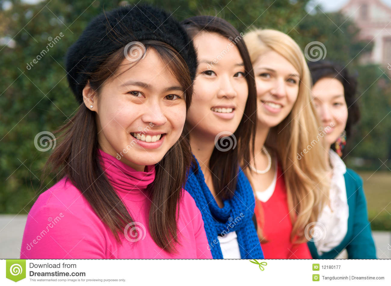 Multicultural Group of Women