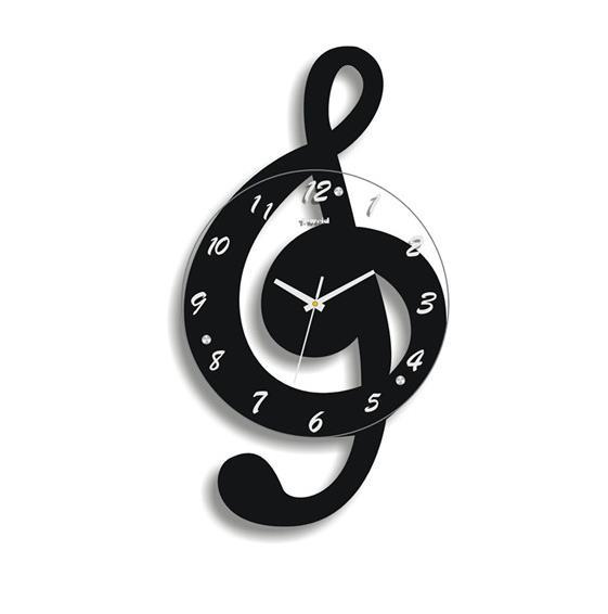 Music Note Wall Clock