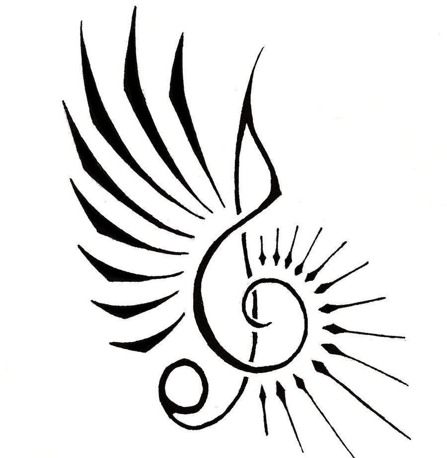 Music Notes Drawing Tattoos
