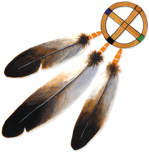 Native American Feather Clip Art