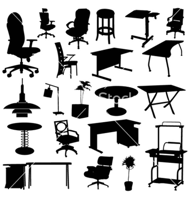 Office Furniture Clip Art