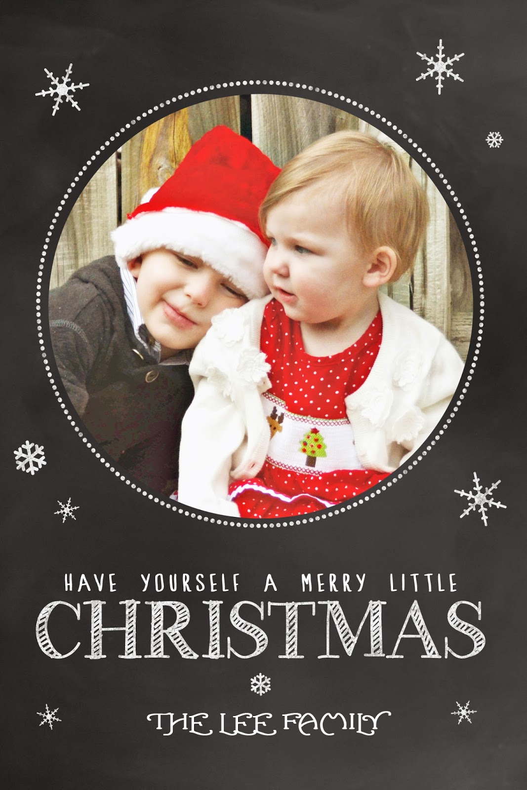 Photoshop Christmas Card Templates
