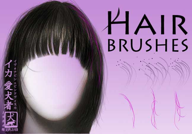Photoshop Hair Brushes