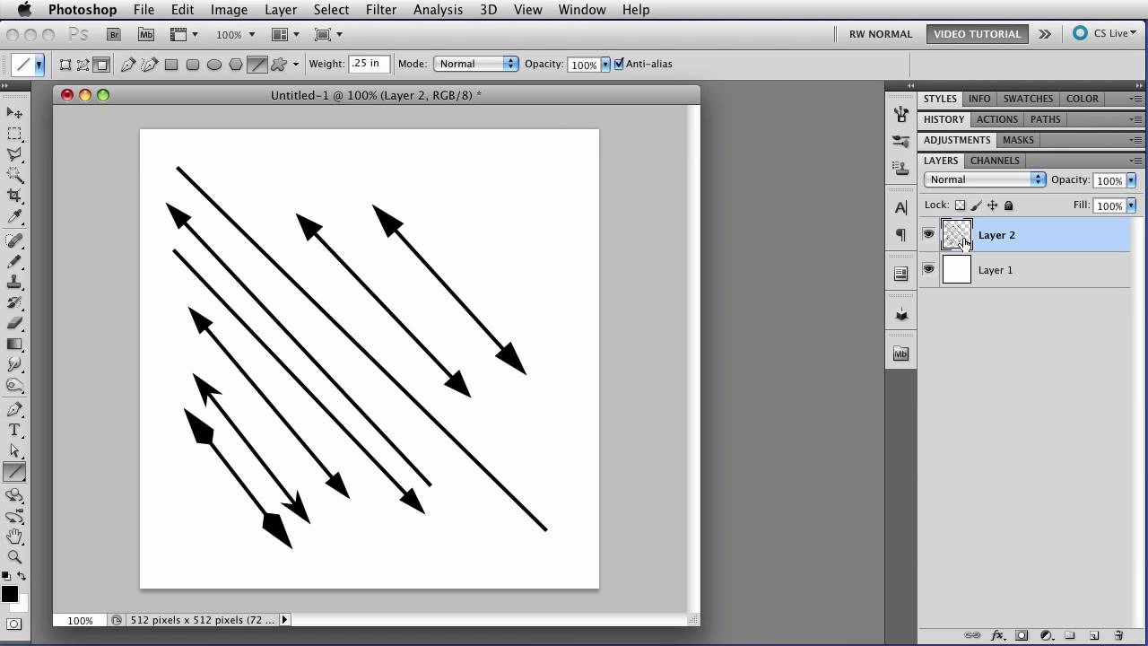 Photoshop Line Tool