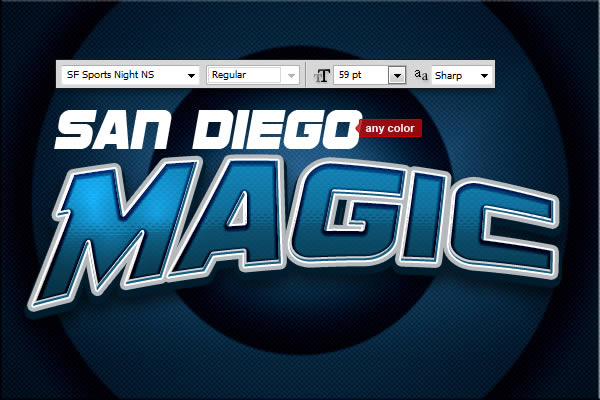 Photoshop Sports Text Photoshop Sports Text