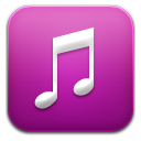 Purple Music Icons