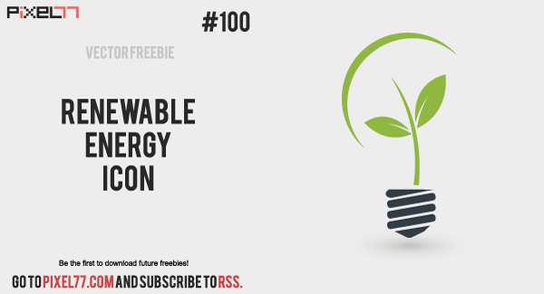 Renewable Energy Icons Free