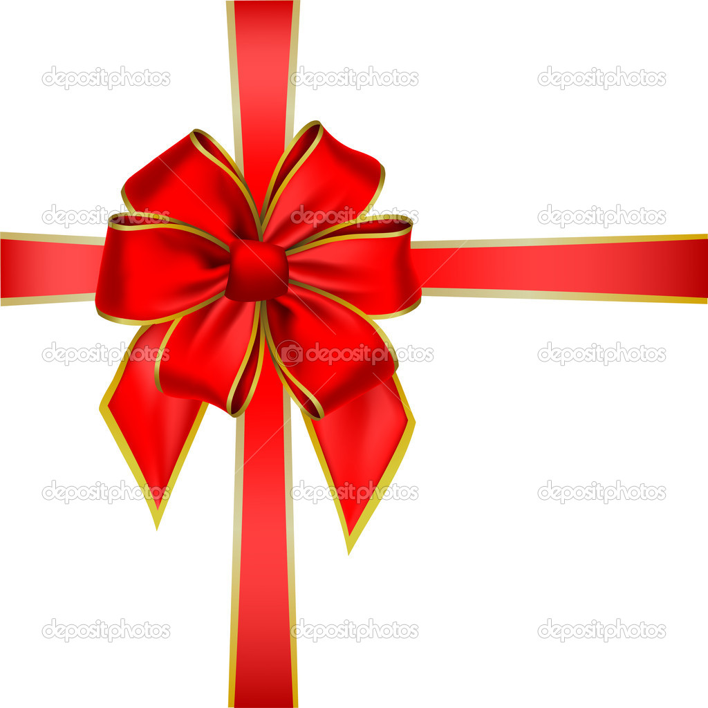 Ribbon and Bow Vector