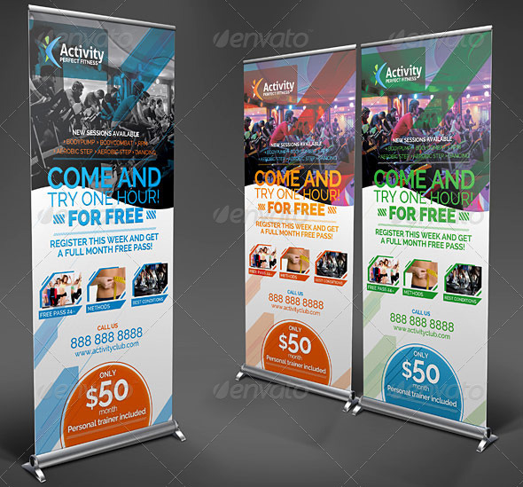 Roll Up Banner Design