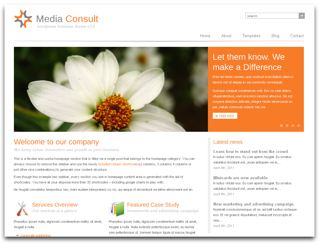 Simple Clean Website Design Simple Clean Website Design