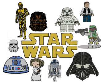 Star Wars Machine Embroidery Designs Star Wars Machine Embroidery Designs