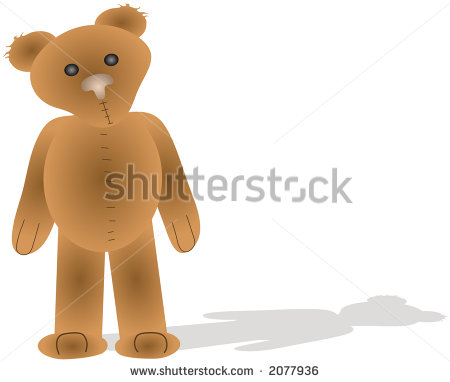 Teddy Bear Standing Up