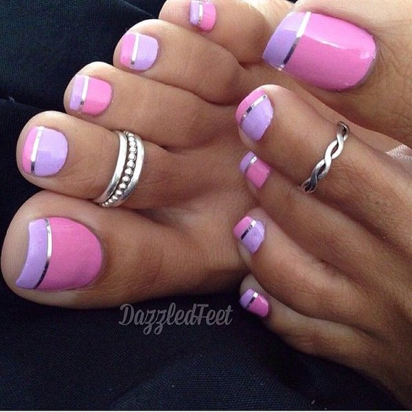 Toe Nail Designs French Tip Toe Nail Designs French Tip