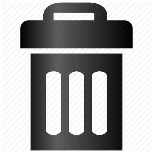 Trash Can Delete Icons