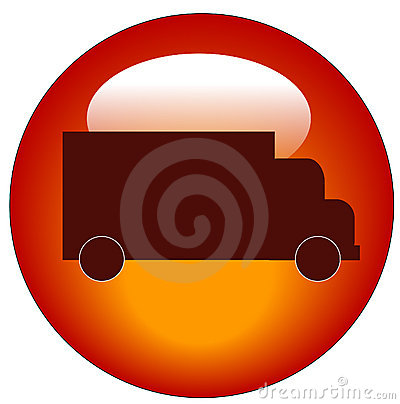 Truck Icon Red