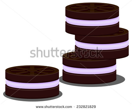 Vanilla Oreo Cookie Clip Art Vanilla Oreo Cookie Clip Art