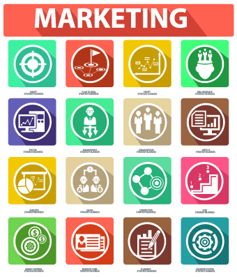 Vector Marketing Icons Free