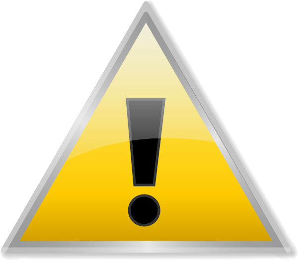 Warning Icon Clip Art