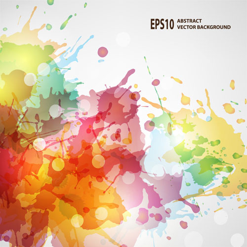 Watercolor Splash Vector Free